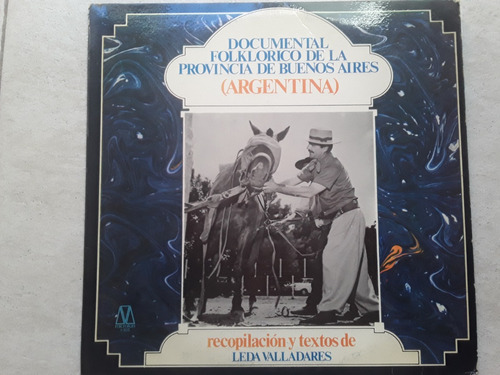 Leda Valladares - Documental Folklorico - Lp Vinilo / Kktus