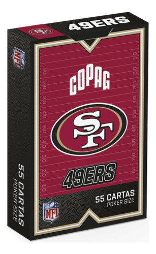 Baralho Colecionador Cartas Edição São Francisco 49ers Copag