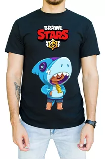 Camiseta T-shirt Gamer Brawl Stars Camisa 100% Algodão 30.1