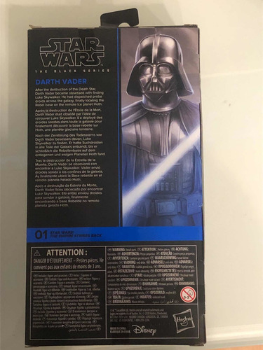 Darth Vader Y Ashoka Tano Black Series Hasbro (Usado)