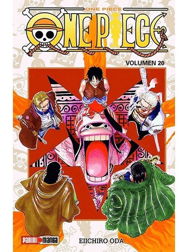 Panini Manga One Piece N20, De Eiichiro Oda. Serie One Piece, Vol. 20. Editorial Panini, Tapa Blanda, Edición 1 En Español, 2019