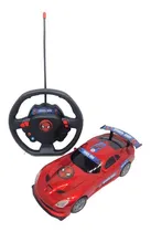 Comprar Auto Radio Control Volante De Spiderman C\u002Fluces Jeg 61269