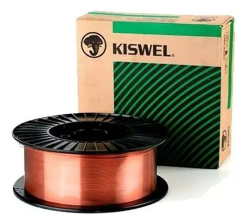 Alambre Soldadora Mig Cobreado 0.9 Mm X 15kg Kiswel