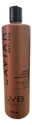  Lv Beaute Shampoo Matizador Platino Sublime 500ml