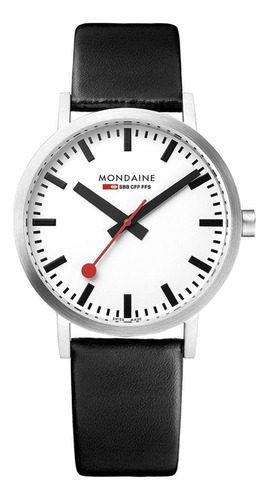 Reloj Clasico De Los Ferrocarriles Suizos Mondaine Para Hom