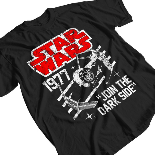 Imagen 2 de 5 de Remera Algodón Star Wars Join The Dark Side