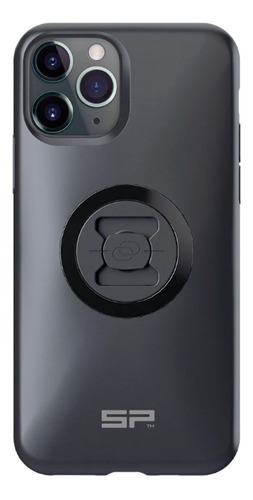 Carcasa Celular iPhone X Con Enganche Sp Connect Color Negro Liso