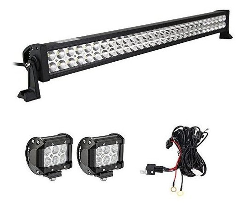 Barras De Luz - Led Light Bar, Senlips 32  180w Offroad Ligh