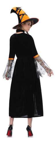 Disfraz De Bruja De Halloween Para Cosplay, Disfraz De Bruja