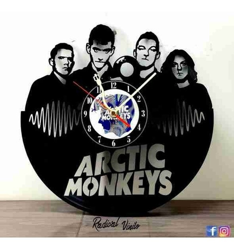 Reloj De Vinilo Arctic Monkeys 2 Regalos Y Decoracion 
