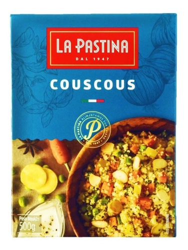 Couscous La Pastina 500g Italiano Cuscus Marroquino Promoção