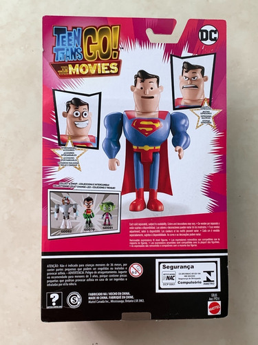 Figura Coleccion Dc Jovenes Titanes Superman Multicaras (Usado)