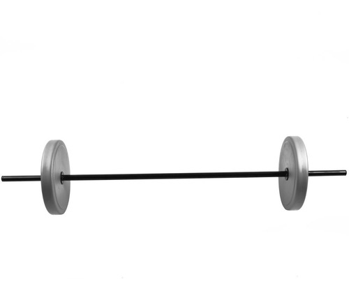 Imagen 2 de 10 de Kit 1 Barra + 2 Mancuernas + 24 Kg Con Agarre Discos Pesas