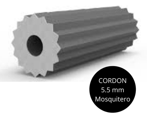 Burlete Cordón Mosquitero 5.5 Mm X 10 Metros Lineal 