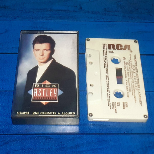 Rick Astley Siempre Que Cassette Arg Maceo-disqueria