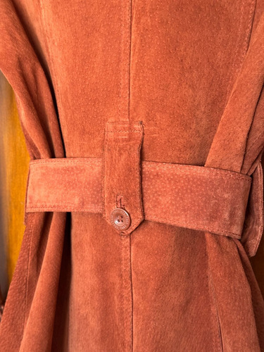 Tapado Trench Gamuza (real) Forever 21 Talle S (Usado)