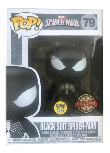 Funko Pop Original Spiderman Black Suit