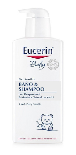 Eucerin Ph5 Baño Y Shampoo Con Bomba Dosificadora 400 Ml