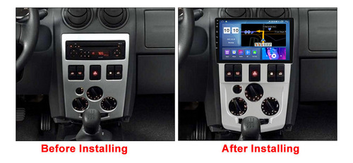 Estéreo Carplay 2+32g Gps For Renault L90 2004-2009