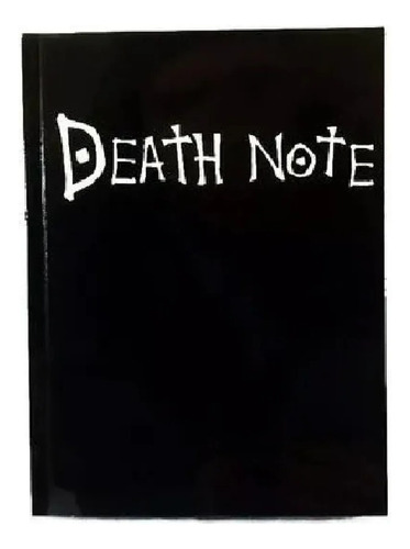  4clover BROCHURA Death Note 32 folhas  listradas 1 assuntos unidade x 1 21cm x 15cm