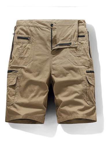 Shorts Cargo Holgados Y Rectos For Hombre