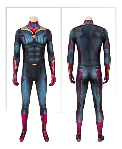 Avengers Cos Usam Macacão Collant Com O Mesmo