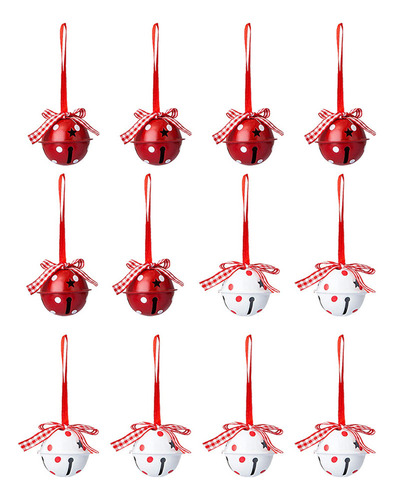 Cascabeles Navideños La Campana, 12 Unidades