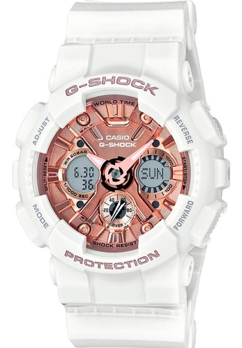 Relógio Casio G-shock Feminino Gma-s120mf-7a2dr + Original
