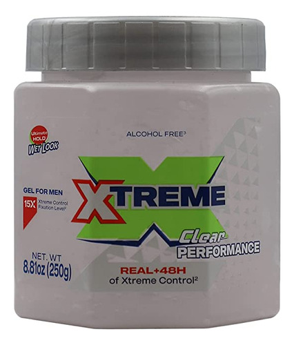 Xtreme Wet Line Gel De Peinado Extra Hold, 8.8 Oz (paquete .