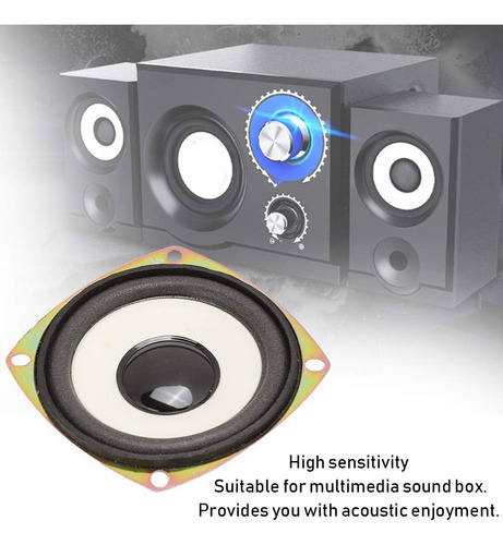 3 Pulgadas Mini Altavoz De Audio De Frecuencia Completa 4ohm