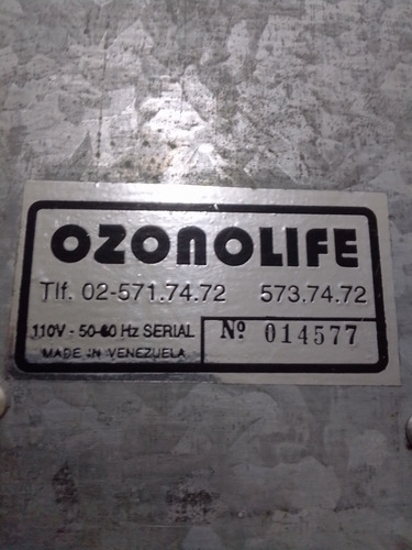 Generador De Ozono Ambiental. Airmaster 1000. Ozonolife.