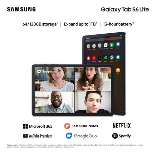 Tableta Samsung Galaxy Tab S6 Lite 10.4 128 Gb Android 2022