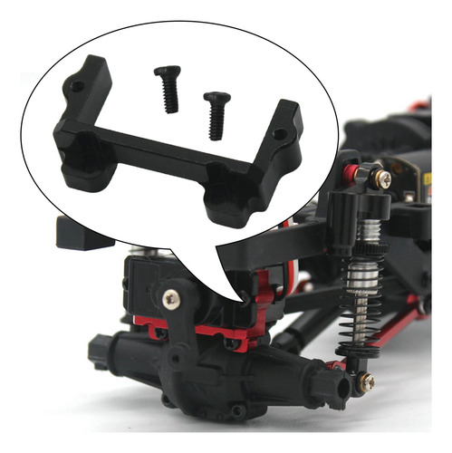 2 Accesorios De Soporte De Montaje De Servo De Dirección Rc
