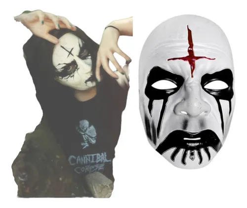 Máscara De Terror Halloween Dark, Cruz Invertida