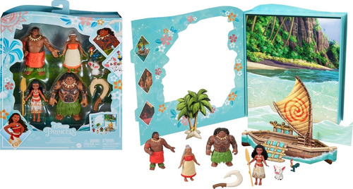 Set De Figuras Y Accesorios Moana La Película