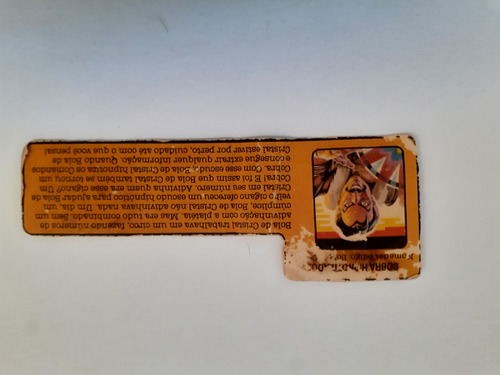 File Card Cobra Hipnotizador Comandos Em Ação (Usado)