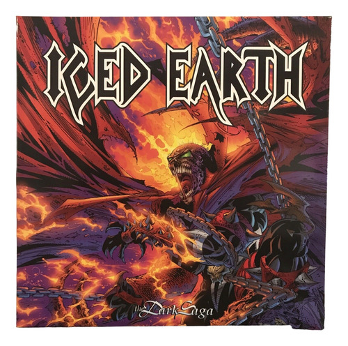 Iced Earth The Dark Saga Lp Judas Priest Grave Digger Angra Versão Do Álbum Edição Especial