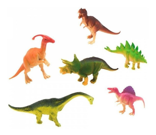 Imagen 1 de 4 de Oferta Del Dia Dinosaurios Set X6 440002 Technologiestrade