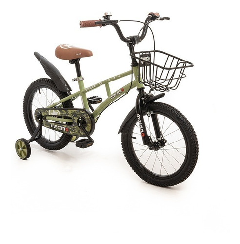 Bicicleta Infantil R12 Force Con Con Canasto Bocina Rueditas
