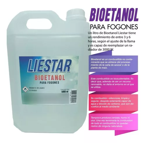 Bioetanol Para Fogones 5 Litros Consulte Precios Por Mayor