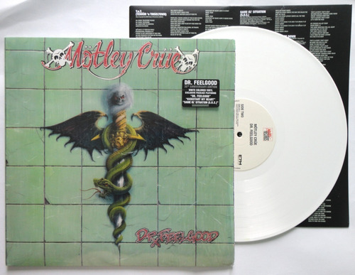 Mötley Crüe Dr Feelgood 30th Anniversary Edition White Vinil