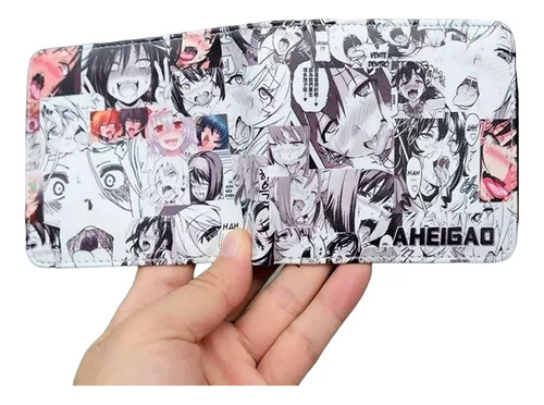 Billetera Ahegao Anime Hentai Caras Elegir Modelo