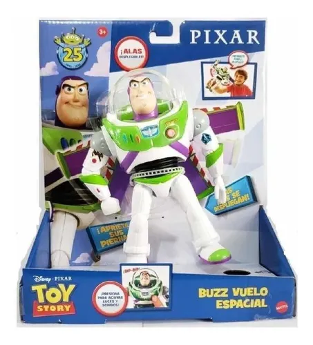 Buzz Lightyear Vuelo Espacial Con Luz Y Sonido Toy Story