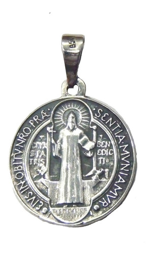 Dije San Benito Hecho En Plata 950