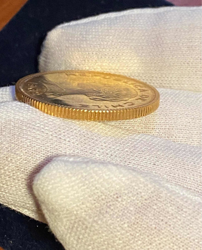 Imagen 3 de 4 de Moneda De Oro 100 Pesos 1962