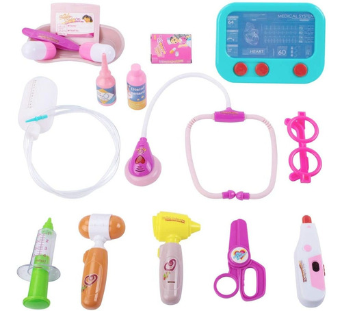 Unih Doctor Cesta Kit Para Niños 3 4 5, Juegos De Médico Con