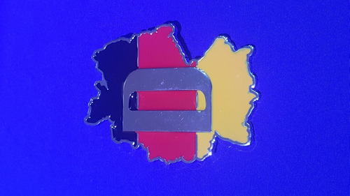 Imagen 1 de 1 de Emblema Alemania Metálico Atornillable Ic