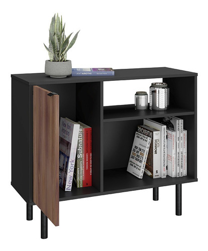 Mueble Credenza Decorativa 1 Puerta Modelo Bmu 49-226po