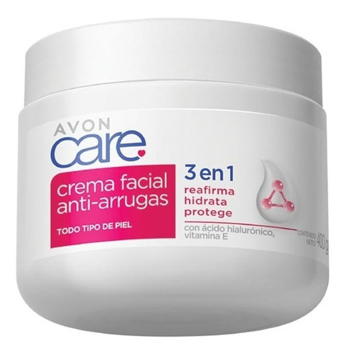Crema Facial Anti-arrugas Avon Care 
