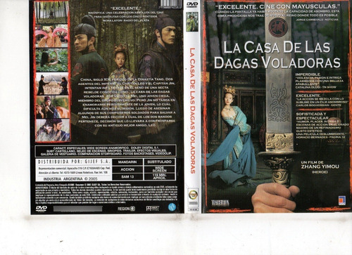 La Casa De Las Dagas Voladoras (2004) - Dvd Original - Mcbmi